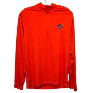 Auburn University Orange Quarter-Zip Pullover
